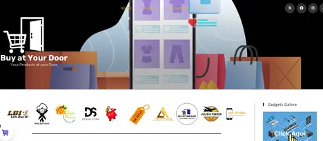 Image of BuyAtYourDoor front page