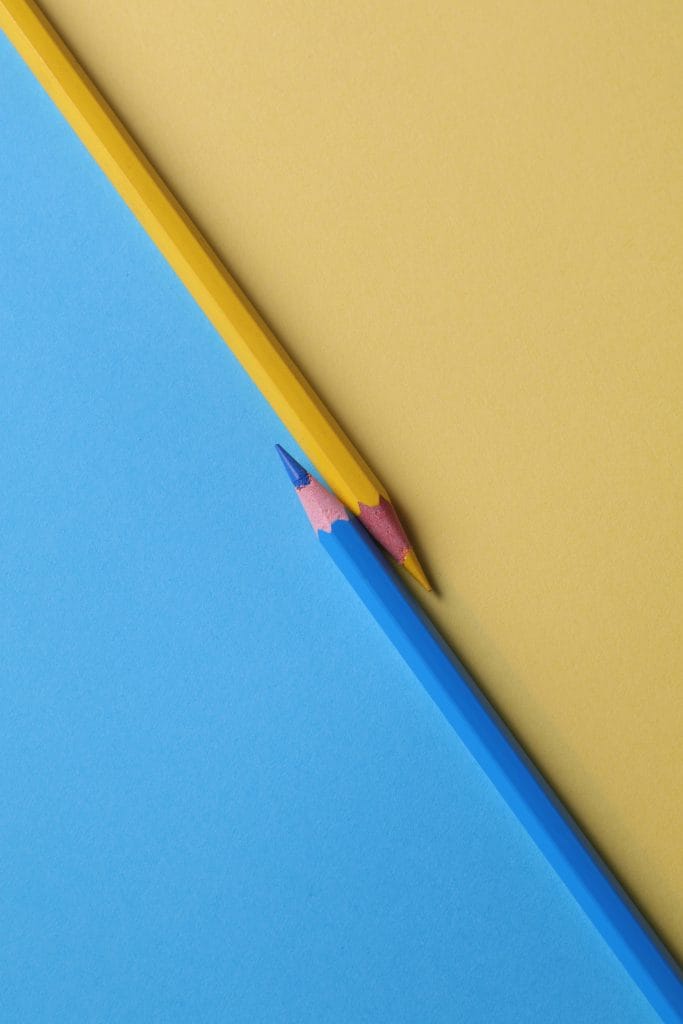 drawing pencils used for logo sketching